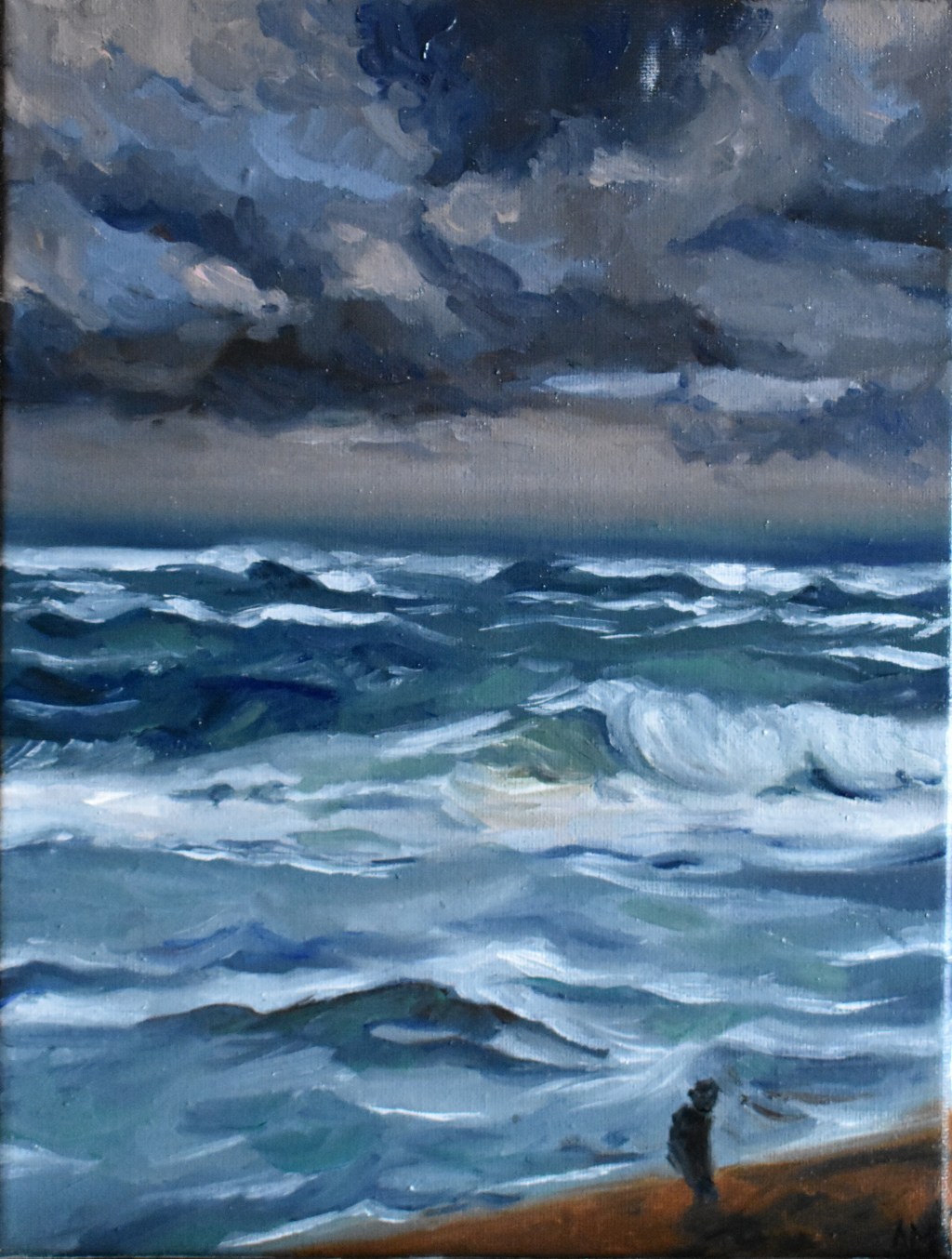 A Study of “Seascape” by&nbsp;Sorolla